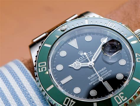 rolex submariner lunetta verde nuovo